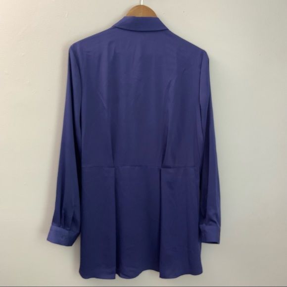 NWT BCBGeneration button front blouse - Picture 2 of 8